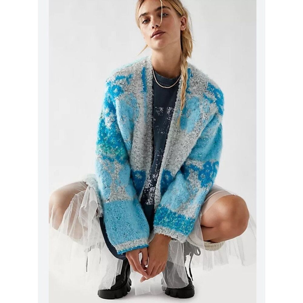 We Free People Gather Me Close Cardigan Small
